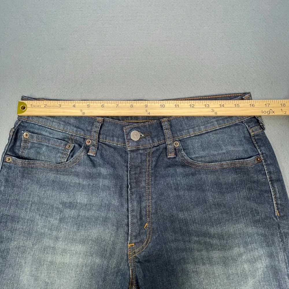 Levi's Blue 541 Athletic Taper Stretch Denim Jeans Mens 32x30